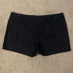 Women’s Size 14 Stylus Brand Black Shorts. 100% Cotton.